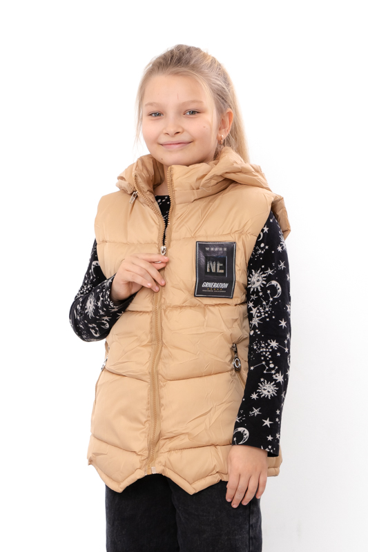 Жилетка для дівчинки